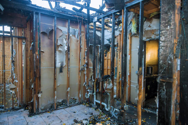 Professional Emergency Fire Cleanup technician working in Ship Bottom, NJ